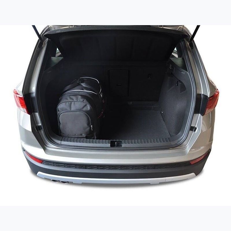 Set di borse da bagagliaio KJUST Seat Ateca 2016+ 4 pezzi nero. 14