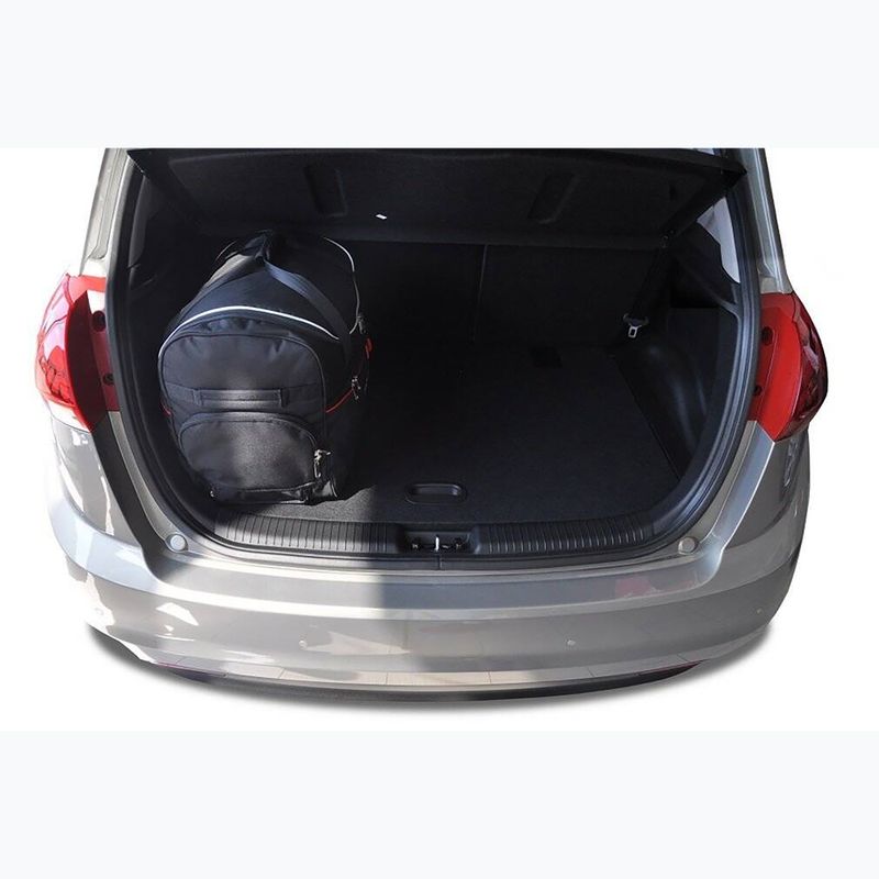 KJUST Kia Venga 2009-2019 Set di borse per il vano bagagli 3 pezzi nero. 12