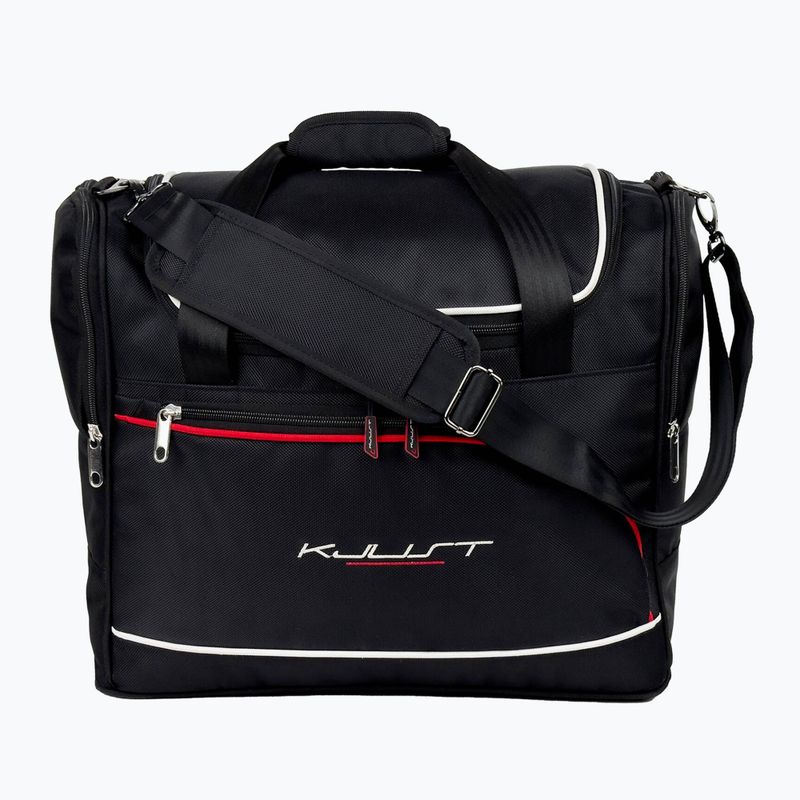 KJUST Smart Fortwo Coupé 2014-2019 set di borse per il vano bagagli 2 pezzi nero. 2