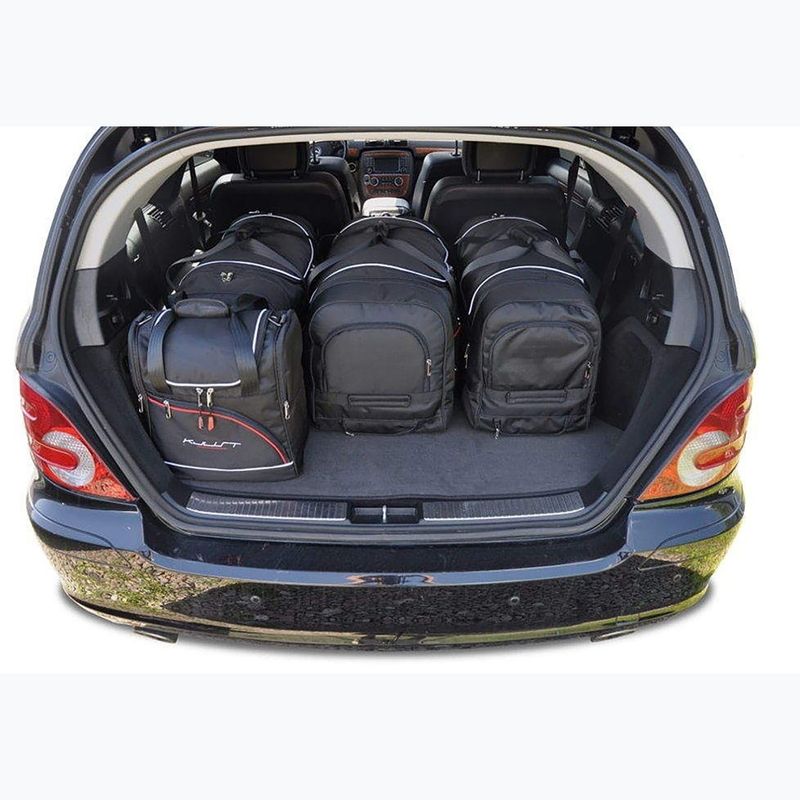 KJUST Mercedes-Benz R 2005-2012 set di borse per bagagliaio 6 pezzi nero 14