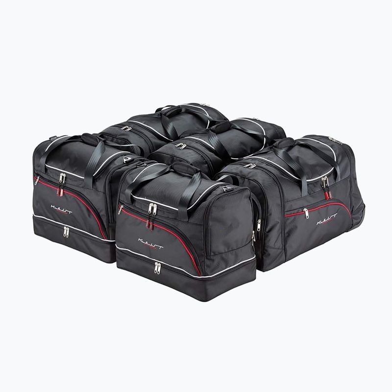 Set di borse per bagagliaio KJUST Volkswagen Passat Cc 2008-2011 5 pezzi nero.