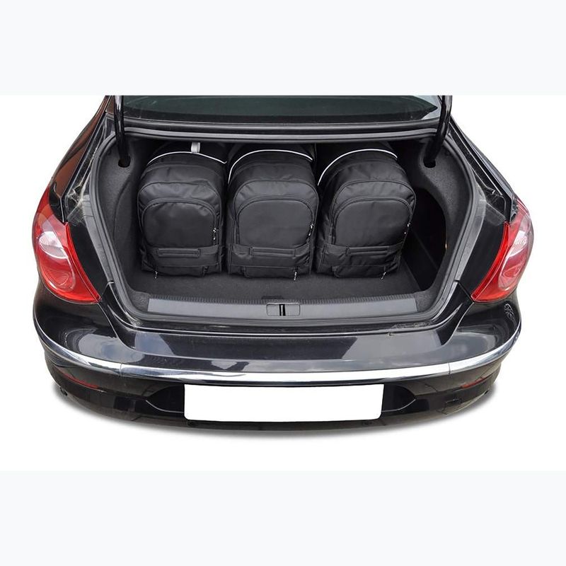 Set di borse per bagagliaio KJUST Volkswagen Passat Cc 2008-2011 5 pezzi nero. 12