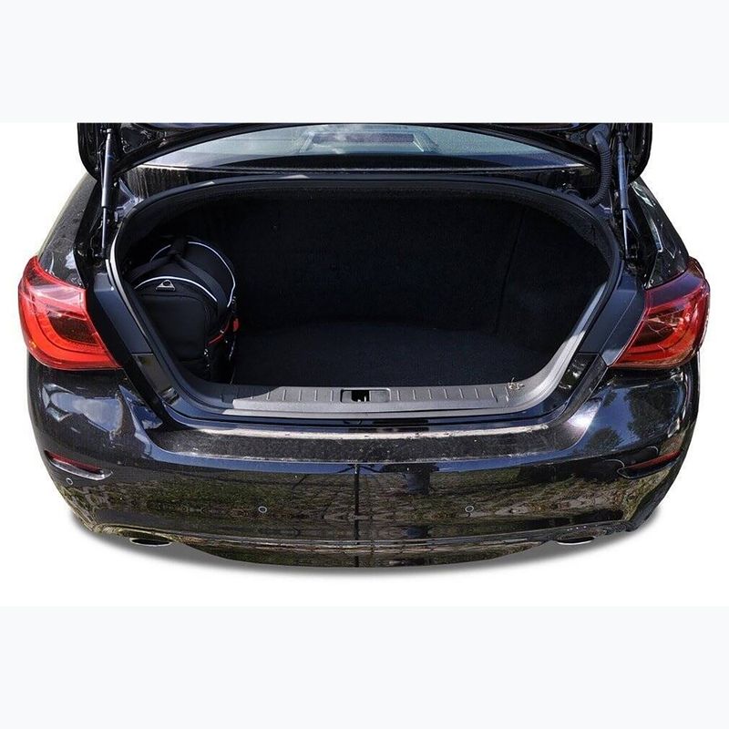KJUST Infiniti Q70 Hybrid 2013-2018 set di borse per il bagagliaio 4 pezzi nero 17