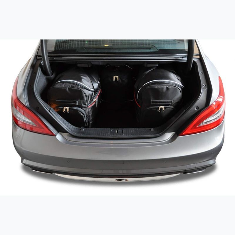 KJUST Mercedes-Benz Cls Coupé 2011-2017 Set di borse per il bagaglio 4 pezzi nero 12