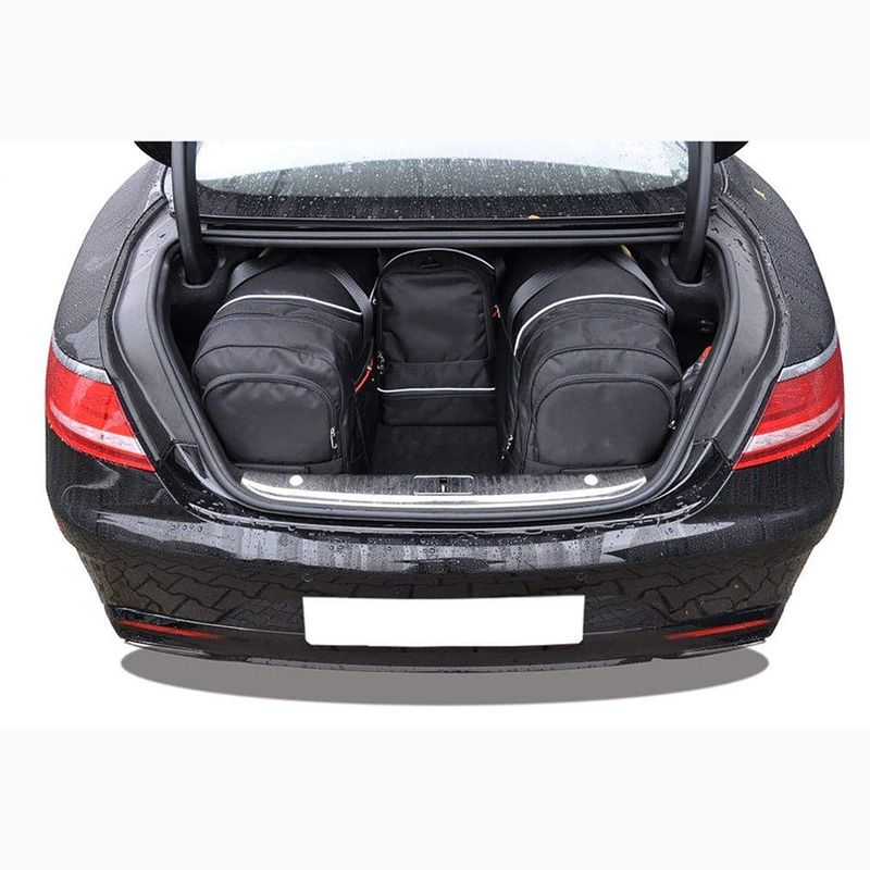 KJUST Mercedes-Benz S Coupé 2014-2020 Set di borse per il bagaglio 4 pezzi nero 12
