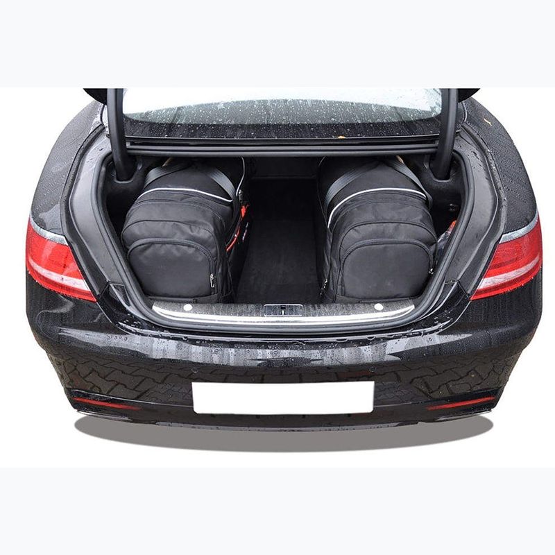KJUST Mercedes-Benz S Coupé 2014-2020 Set di borse per il bagaglio 4 pezzi nero 13