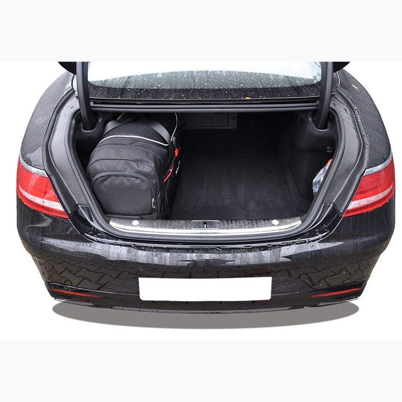 KJUST Mercedes-Benz S Coupé 2014-2020 Set di borse per il bagaglio 4 pezzi nero 14
