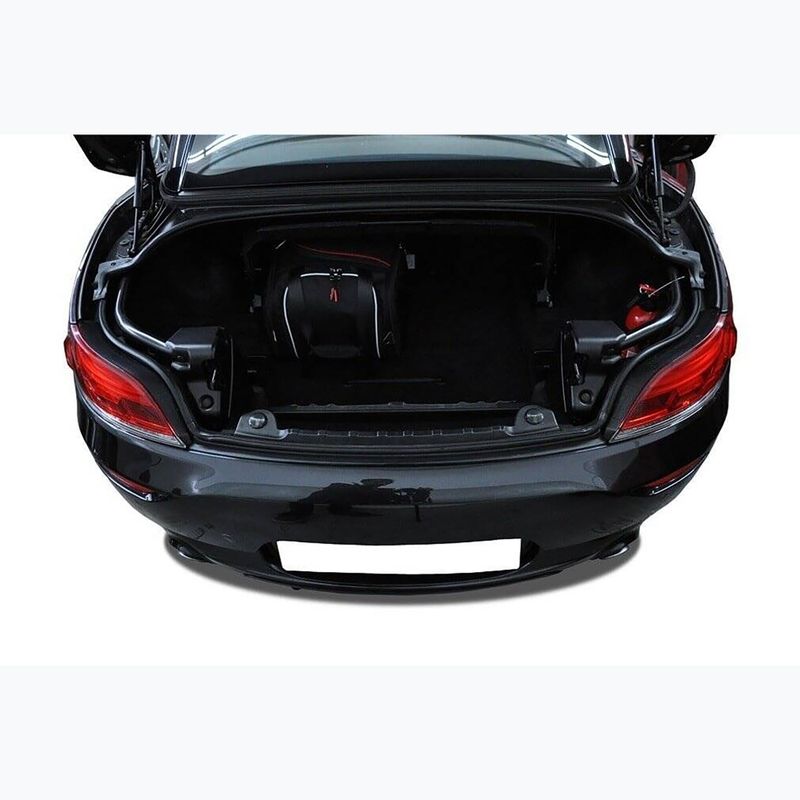 KJUST BMW Z4 2009-2016 Set di borse per il bagagliaio 3 pezzi nero 15