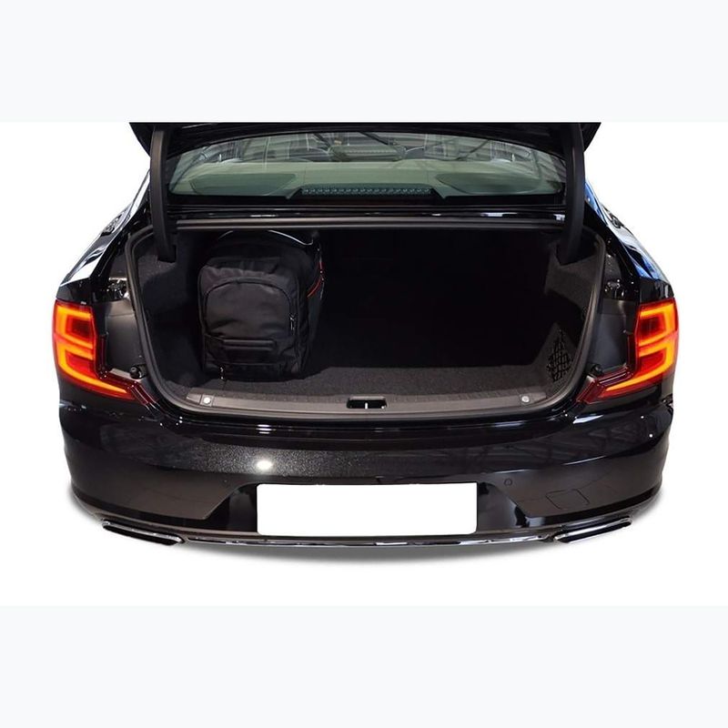 KJUST Volvo S90 set di borse per bagagliaio 2016+ 5 pezzi nero. 15