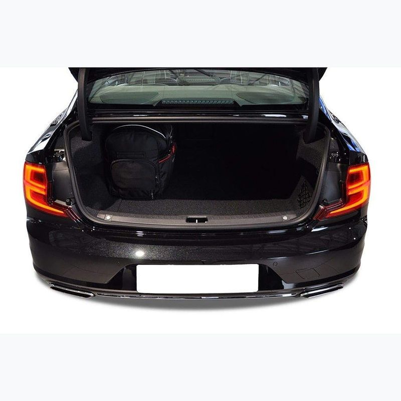 KJUST Volvo S90 set di borse per bagagliaio 2016+ 5 pezzi nero. 14