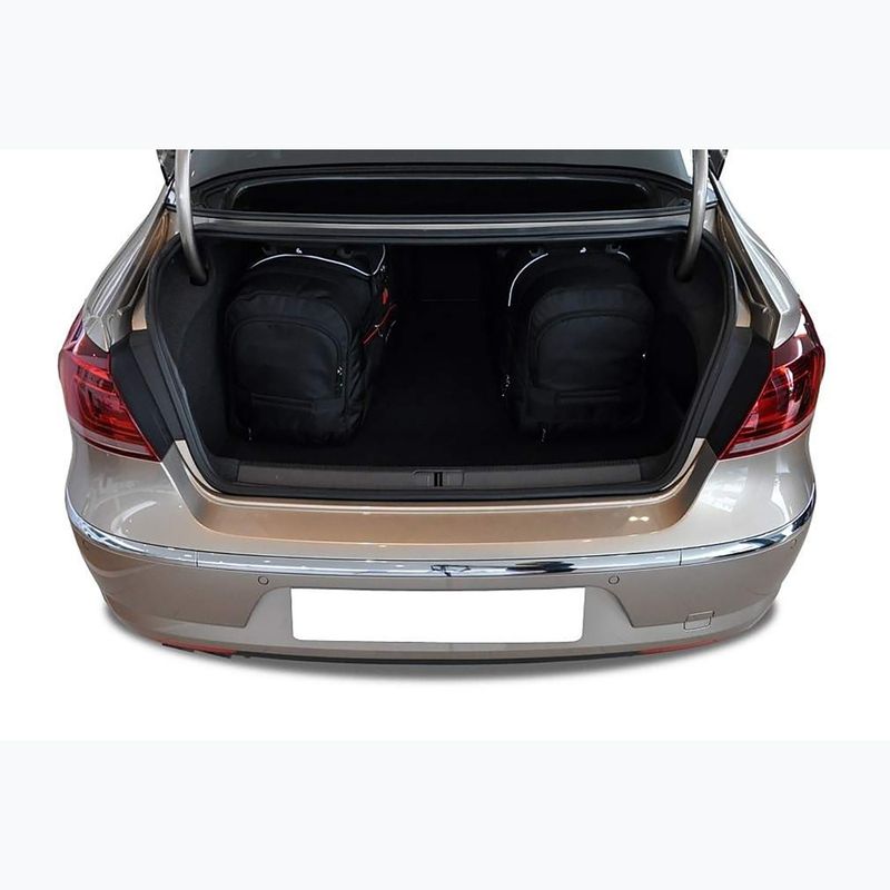 KJUST Volkswagen Cc 2012-2017 set di borse per bagagliaio 5 pezzi nero. 18