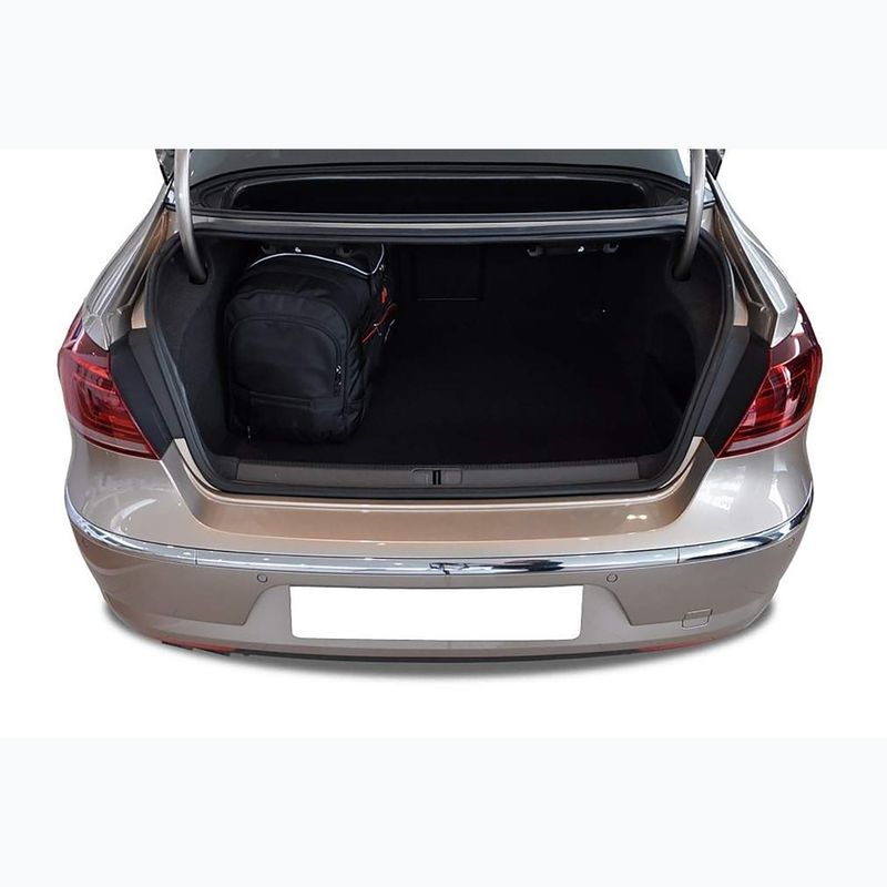 KJUST Volkswagen Cc 2012-2017 set di borse per bagagliaio 5 pezzi nero. 19