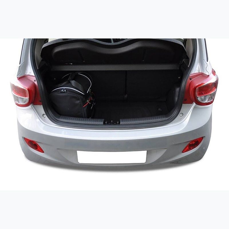 Set di borse bagagliaio KJUST Hyundai I10 2013-2020 4 pezzi nero 13
