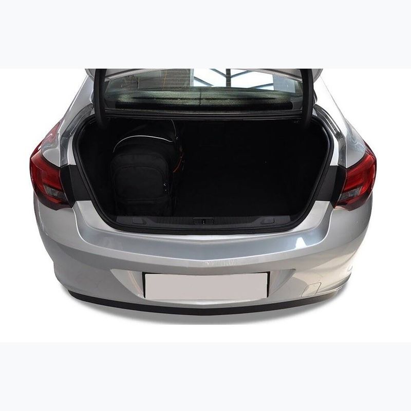 Set di borse per bagaglio KJUST Opel Astra Limousine 2012-2019 5 pezzi nero. 15
