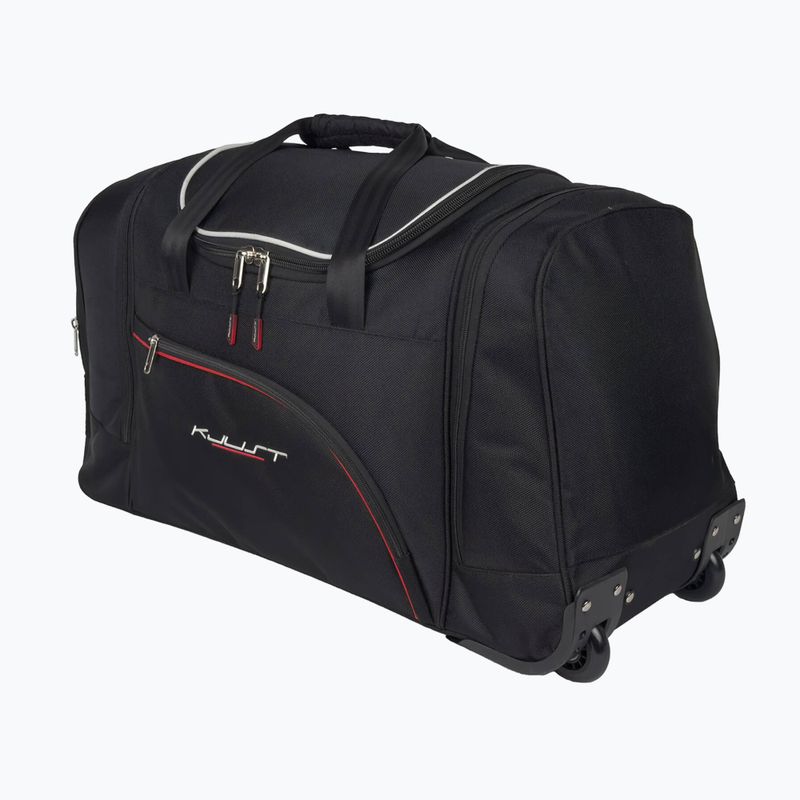 KJUST Set di borse per il bagagliaio Citroen Ds4 Hatchback 2011-2015 4 pezzi nero 5