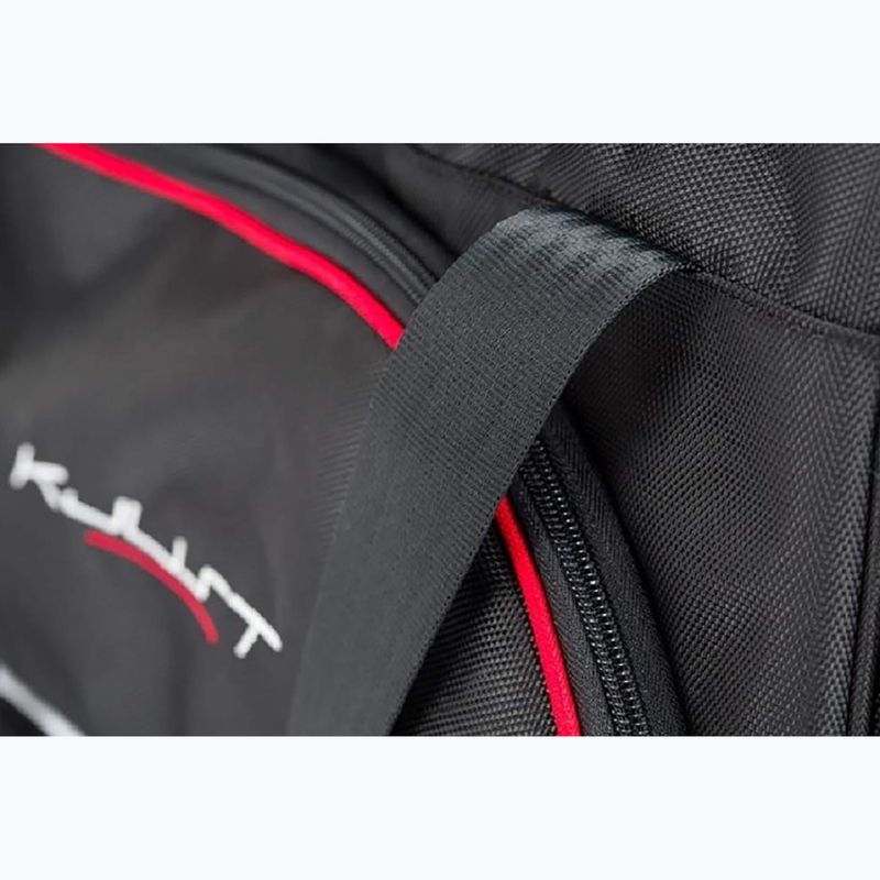 Set di borse per bagagliaio KJUST Opel Astra Hatchback 2009-2015 4 pezzi nero. 11