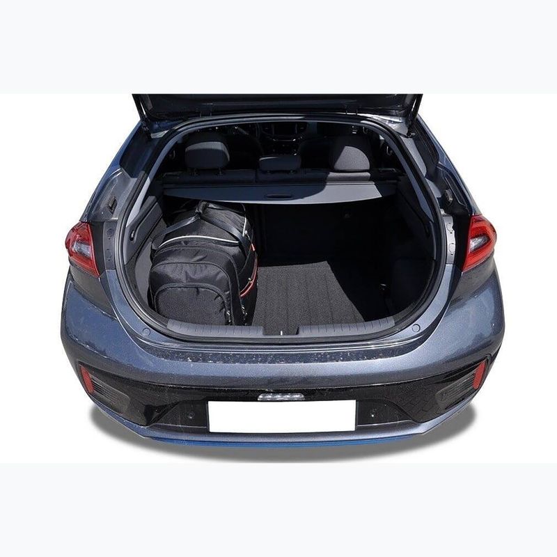 Set di borse da bagagliaio KJUST Hyundai Ioniq Electric 2016-2019 4 pezzi nero 18