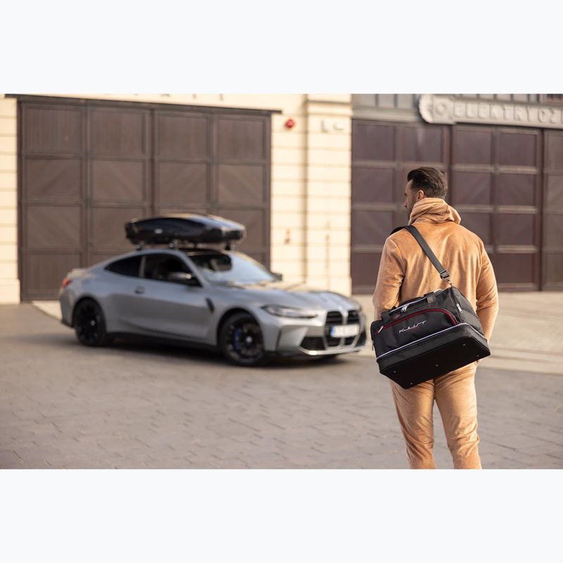 KJUST BMW 5 Touring set borse bagagliaio 2017-2023 5 pezzi nero 19