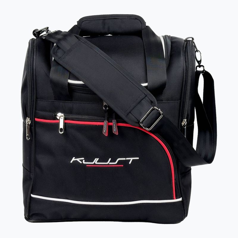 KJUST BMW 5 Limousine set di borse per bagagliaio 2016-2023 4 pezzi nero 4