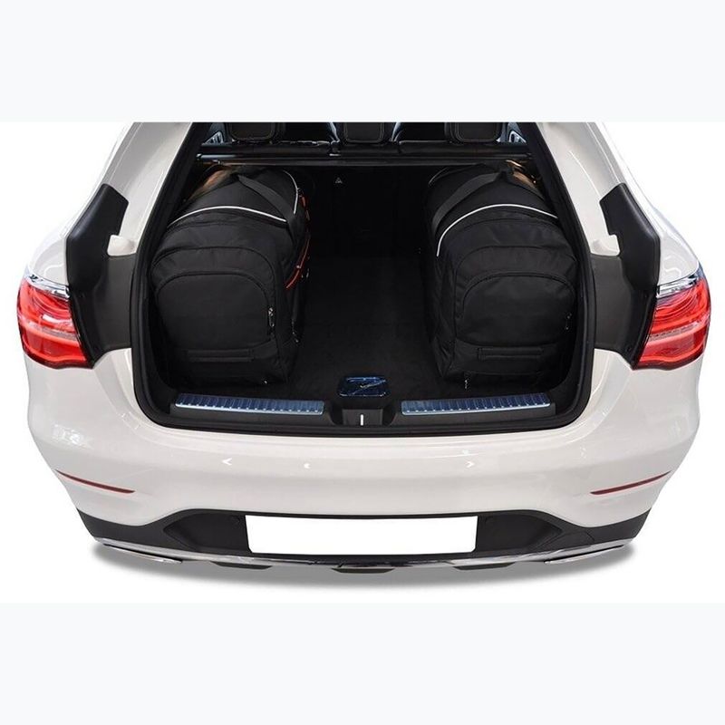 KJUST Mercedes-Benz Glc Coupé 2016-2022 Set di borse per il bagaglio 4 pezzi nero 16
