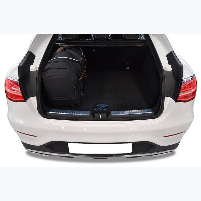 KJUST Mercedes-Benz Glc Coupé 2016-2022 Set di borse per il bagaglio 4 pezzi nero 17