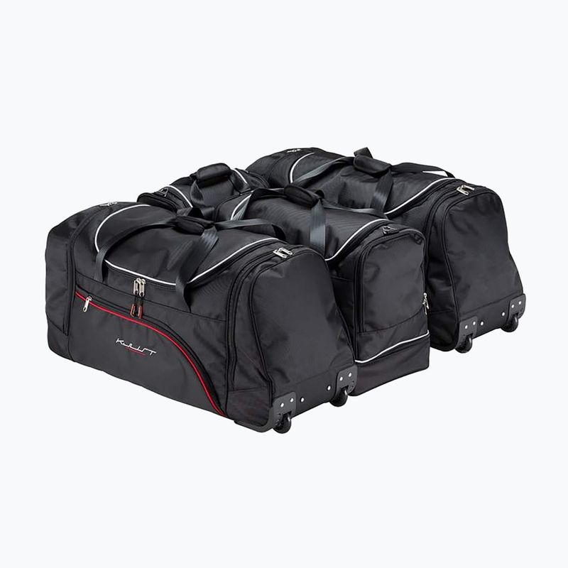 KJUST set borsa bagagliaio Hyundai Tucson 2004-2010 4 pezzi nero 2