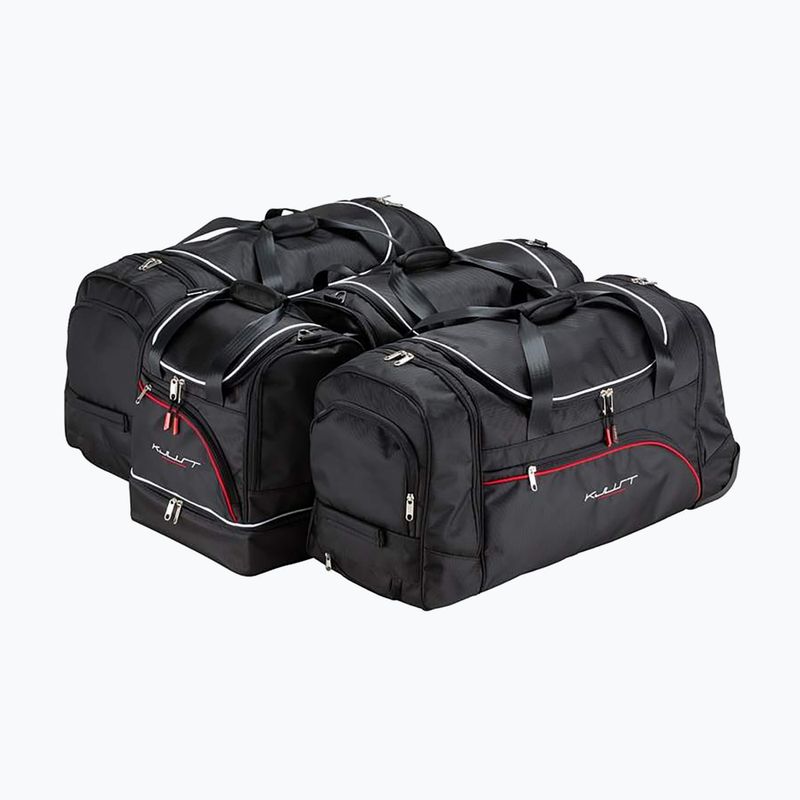 KJUST set borsa bagagliaio Hyundai Tucson 2004-2010 4 pezzi nero