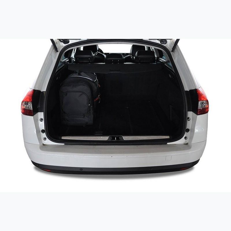 Set di borse per bagagliaio KJUST Citroen C5 Tourer 2008-2017 5 pezzi nero 17