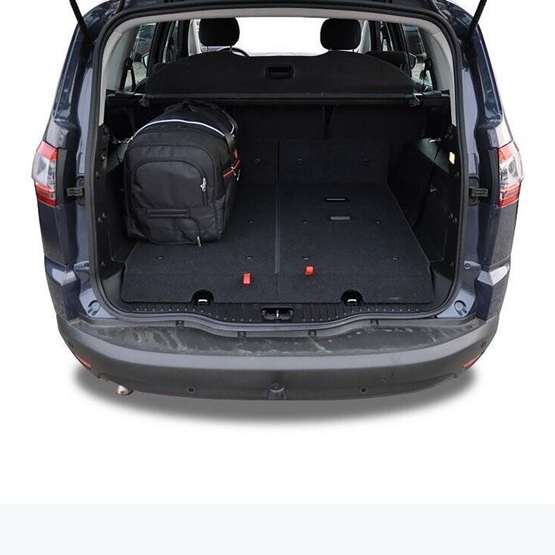 KJUST Ford S-Max set di borse per bagagliaio 2006-2015 5 pezzi nero 19