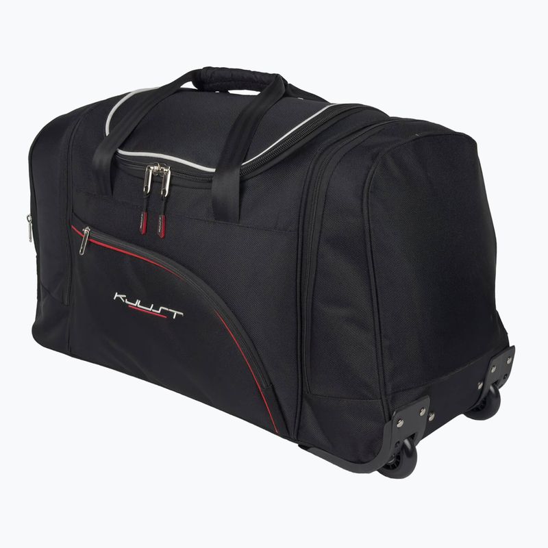 KJUST BMW X3 2017+ set di borse portabagagli 4 pezzi nero 5