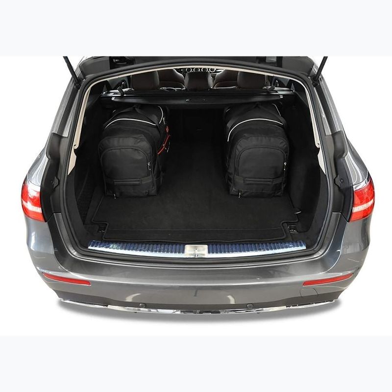 KJUST Mercedes-Benz E Combi set di borse per il bagaglio 2016-2023 5 pezzi nero 15