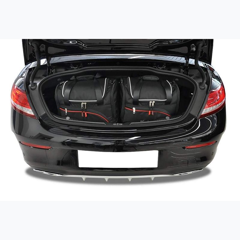 KJUST Mercedes-Benz C Cabrio set di borse per il bagaglio 2016-2021 4 pezzi nero. 12