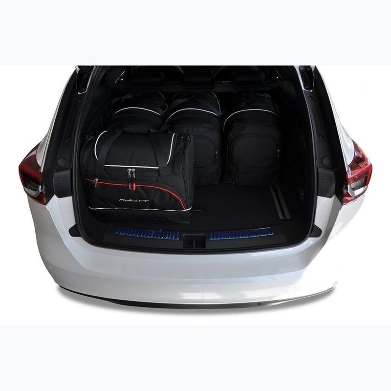 Set di borse per bagaglio KJUST Opel Insignia Sports Tourer 2017+ 5 pezzi nero. 12