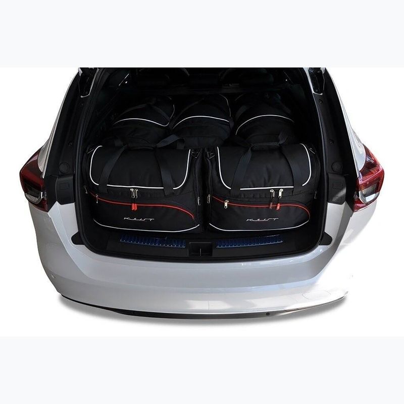 Set di borse per bagaglio KJUST Opel Insignia Sports Tourer 2017+ 5 pezzi nero. 11