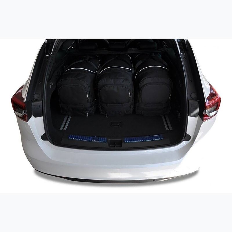 Set di borse per bagaglio KJUST Opel Insignia Sports Tourer 2017+ 5 pezzi nero. 13