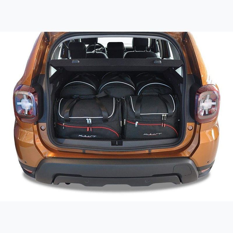 Set di borse portabagagli KJUST Dacia Duster 2017+ 5 pezzi nero 15
