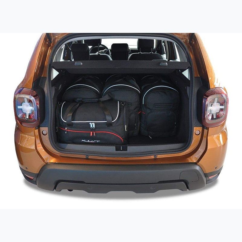 Set di borse portabagagli KJUST Dacia Duster 2017+ 5 pezzi nero 16