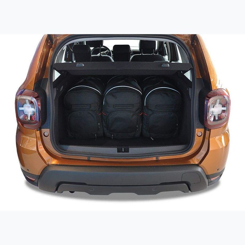 Set di borse portabagagli KJUST Dacia Duster 2017+ 5 pezzi nero 17