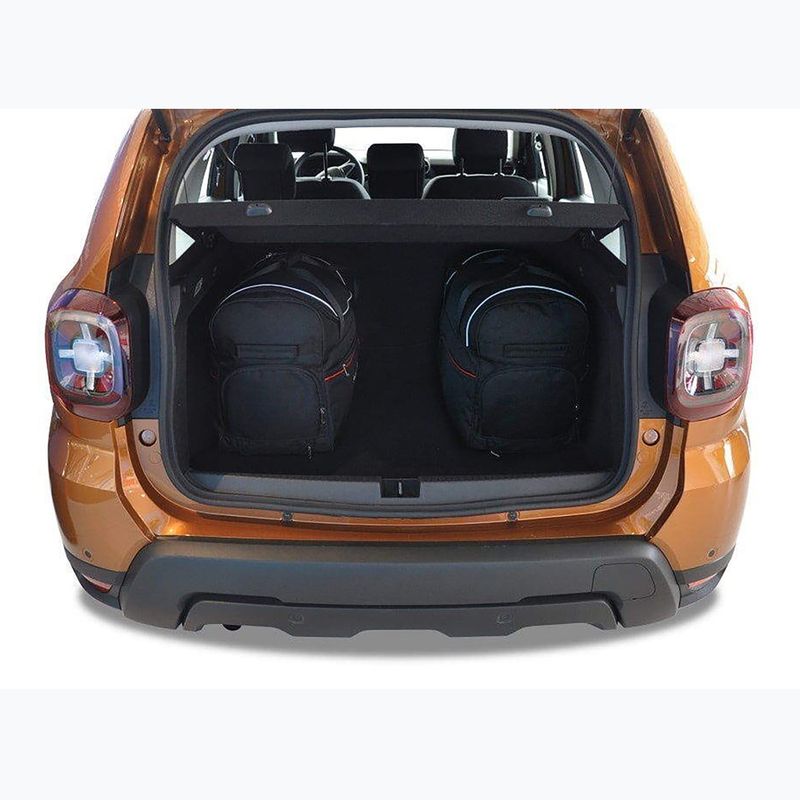 Set di borse portabagagli KJUST Dacia Duster 2017+ 5 pezzi nero 18