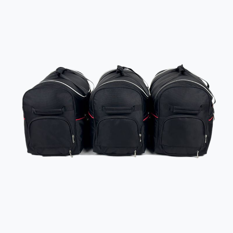 Set di borse da bagagliaio KJUST Hyundai Veloster Coupé 2011-2014 3 pezzi nero 3