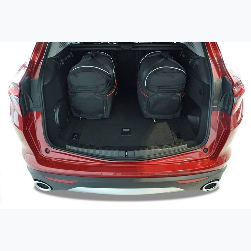 KJUST Alfa Romeo Stelvio 2017+ 5 set di borse portapacchi nero. 18