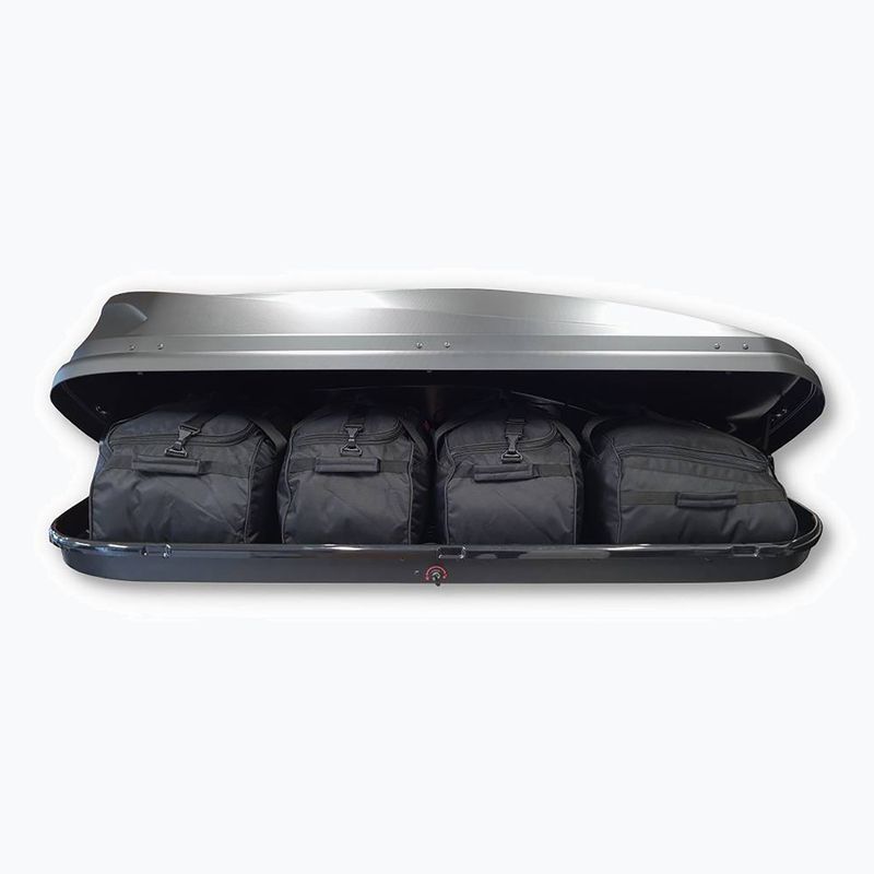 Set di borse per box da tetto KJUST 4 pezzi nero