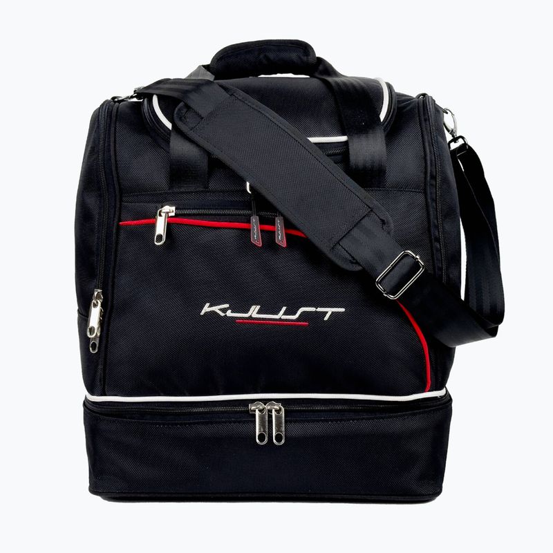 KJUST Jaguar E-Pace 2017+ set di borse portabagagli 4 pezzi nero 3