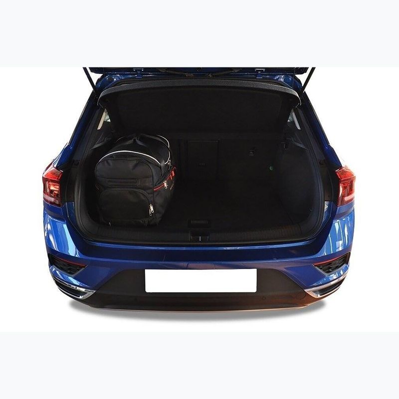 KJUST Volkswagen T-Roc 2017+ set di borse per il bagaglio 3 pezzi nero. 13