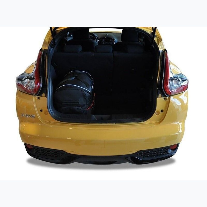 KJUST Nissan Juke 2010-2019 set di borse per bagagliaio 3 pezzi nero. 14
