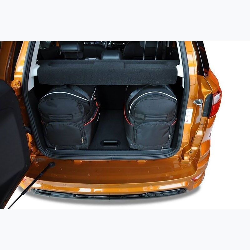 KJUST Ford Ecosport 2017+ set di borse portabagagli 3 pezzi nero 15