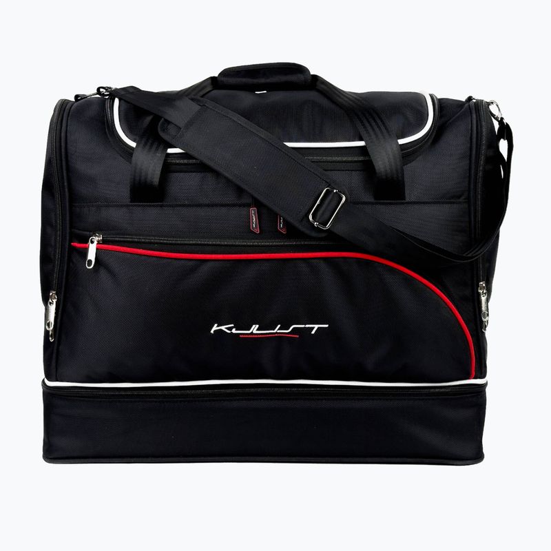 KJUST BMW X3 set borse bagagliaio 2003-2010 5 pezzi nero 3