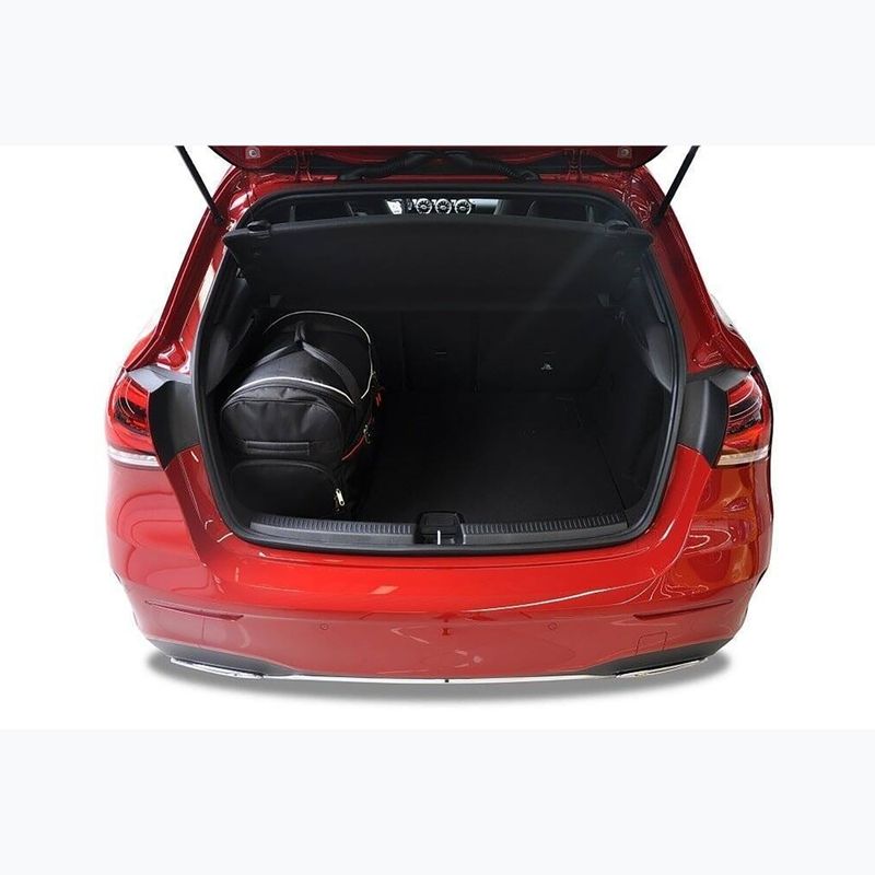KJUST Mercedes-Benz A Hatchback set di borse per il bagaglio 2018+ 4 pezzi nero. 15