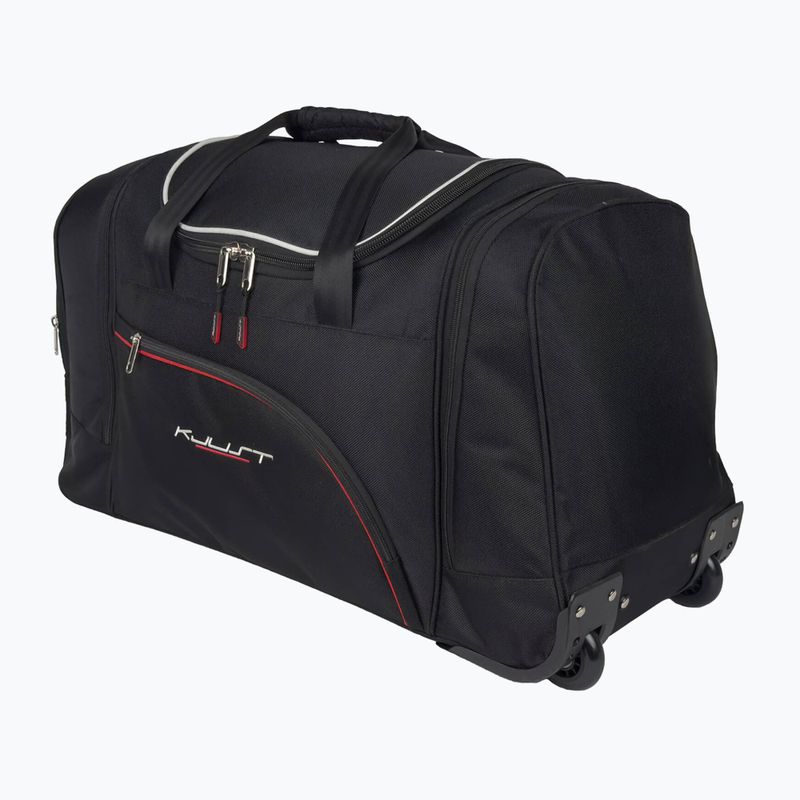 Set di borse da bagagliaio KJUST Subaru Impreza 2017+ 4 pezzi nero. 4
