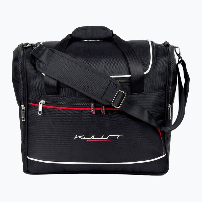 KJUST Ford Grand C-Max 2010+2015 set di borse portabagagli 5 pezzi nero 2